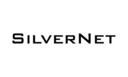 Silver Net Logo Black White