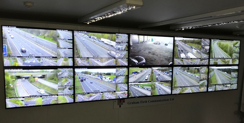Redvision X-SERIES™ PTZ cameras are used by Graham Firth Communications in the new, M62, traffic management system for Highways England.