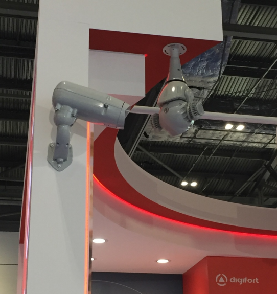 Redvision cameras were featured on the Digifort VMS stand during a successful IFSEC 2018.