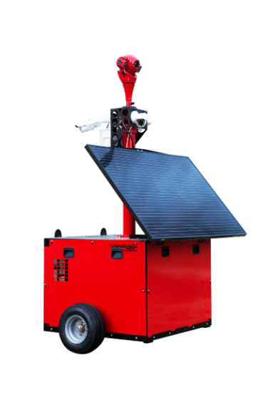 RedCop™ rugged mobile CCTV tower