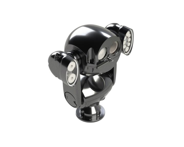 X4 COMMANDER Bispectral rugged ball PTZ camera
